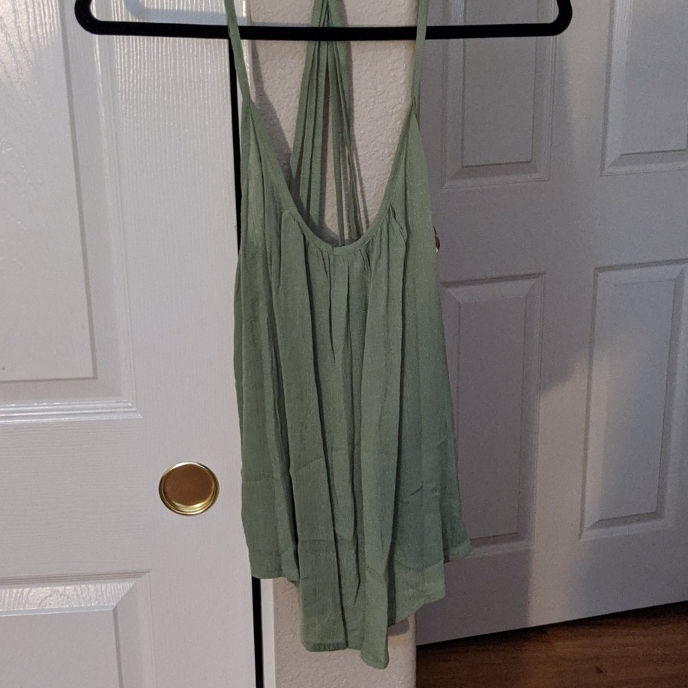 Roxy green top